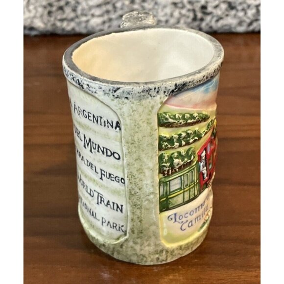 Locomotora Camila Train Locomotive Coffee Mug Cup Patagonia Argentina Collection - Picture 2 of 7